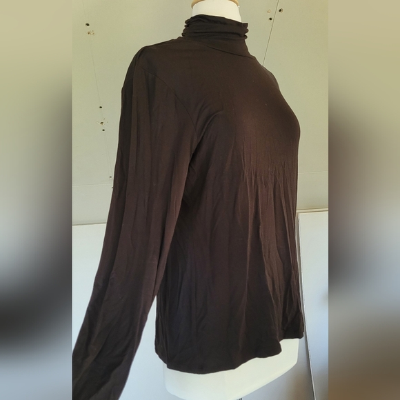 Style & Co Brown Long Sleeve Turtleneck Size L | Fall Fashion - Picture 2 of 5
